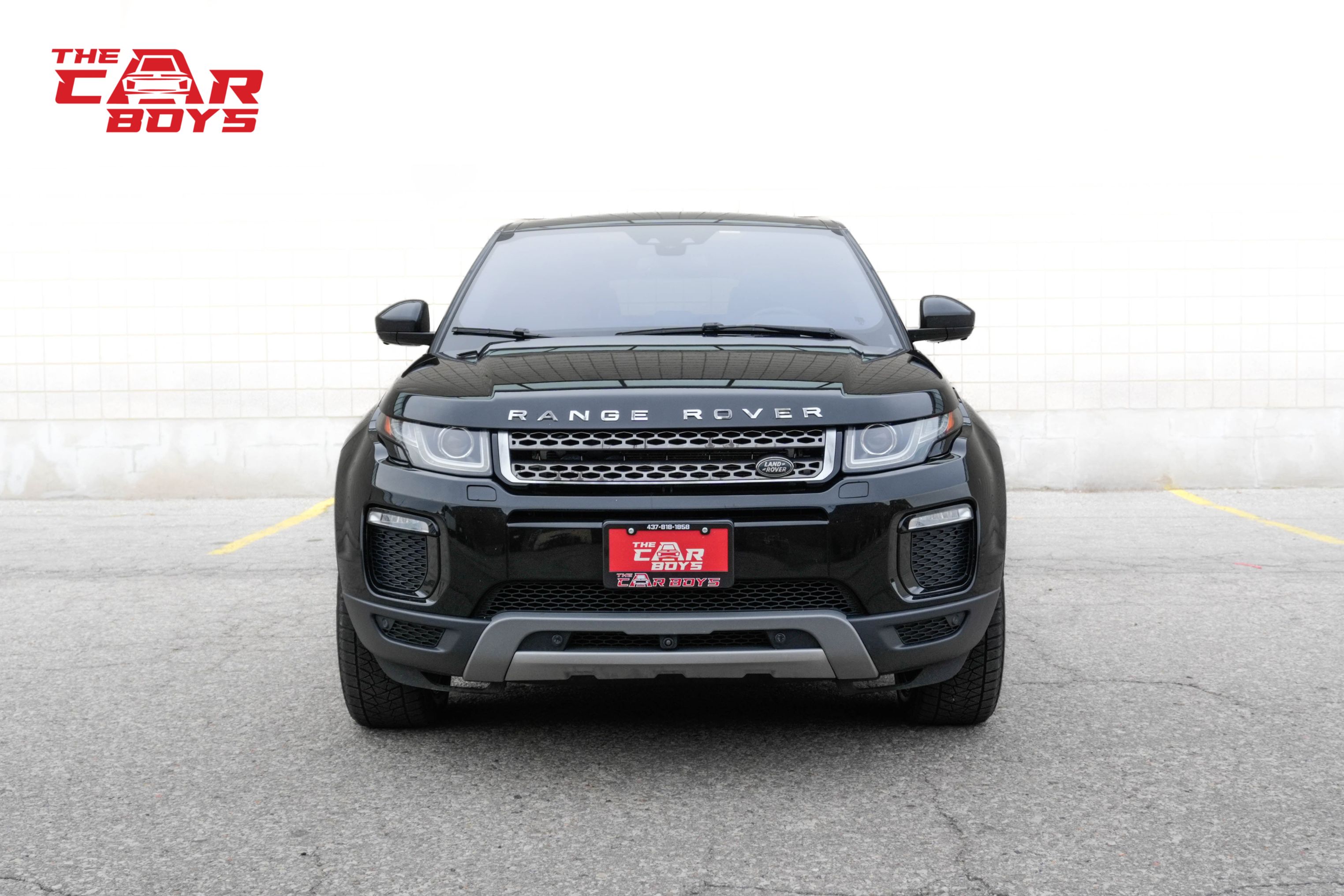 Black 2018 Land Rover Range Rover Evoque SUV / Crossover All-Wheel Drive Automatic